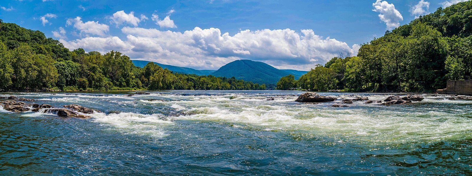 The New River in Giles County, VA